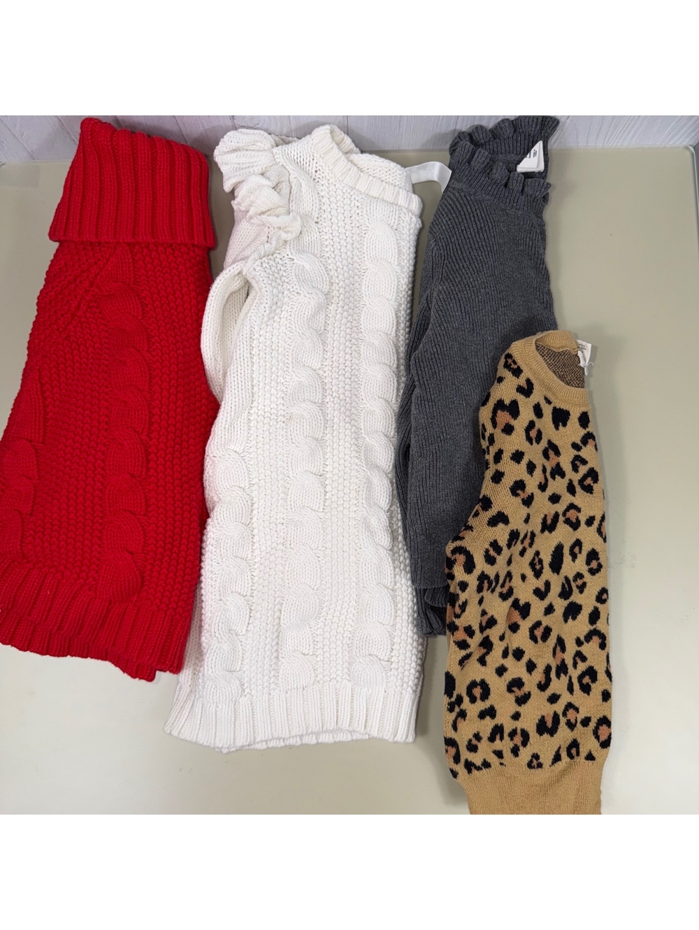 Girls 3T Sweater Lot Carter’s Crewcuts Gap 4 Pc